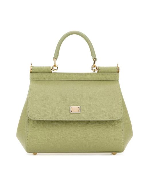 Dolce & Gabbana Green Handbags