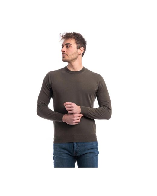 Altea Crew Neck Sweater in het Gray voor heren