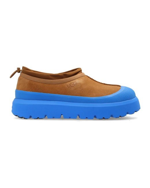 Ugg Schoenen ,Bruin ,Wol Tasman Weather Hybrid Laarzen Chestnut Big Sky in het Blue voor heren