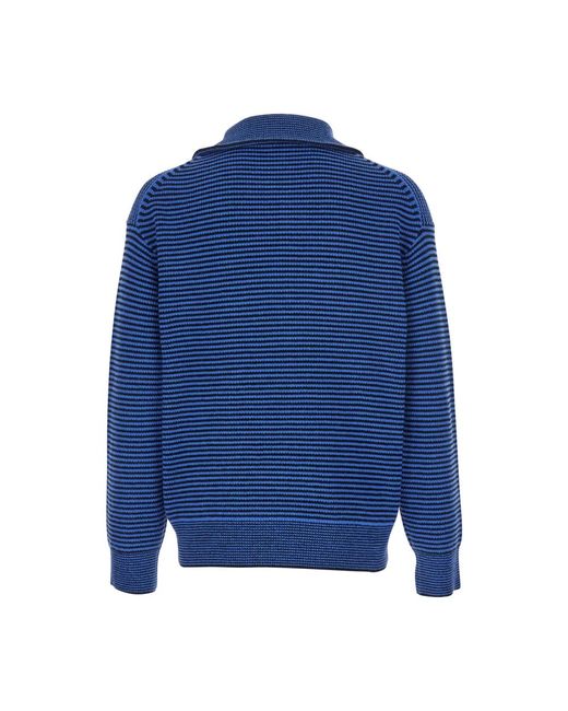 J.W. Anderson V-Neck Knitwear in het Blue voor heren