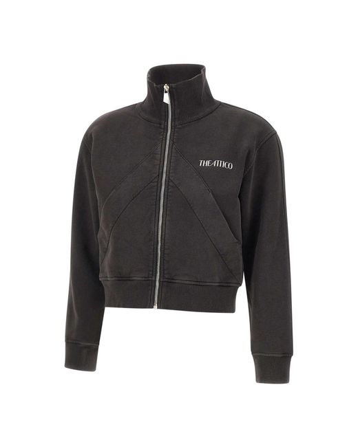 The Attico Black Zip-Throughs