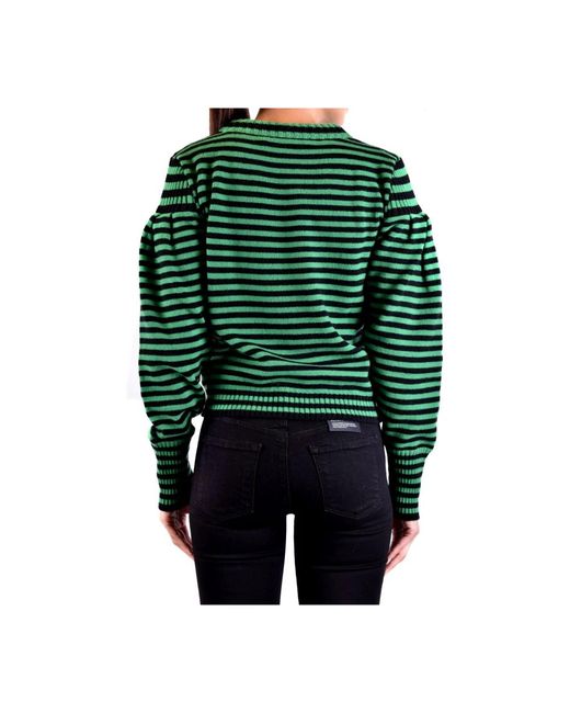 Philosophy Di Lorenzo Serafini Green Round-Neck Knitwear