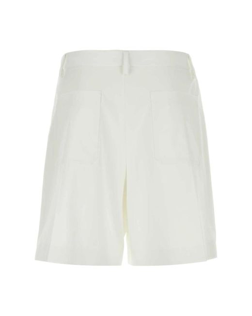 Valentino Garavani White Casual Shorts for men