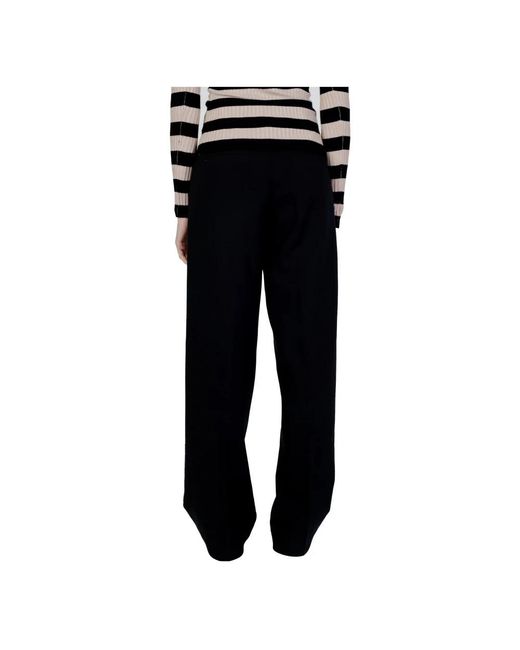 Street One Black Straight Trousers