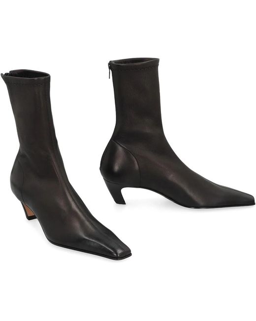 Khaite Brown Cowboy Boots