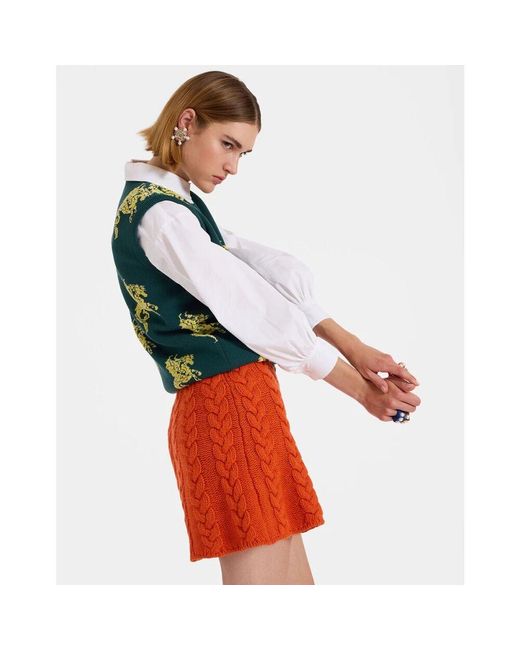 Round-Neck Knitwear di LaDoubleJ in Green