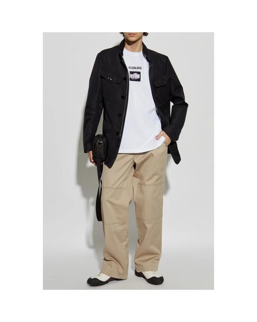 T-Shirts di Iceberg in White da Uomo