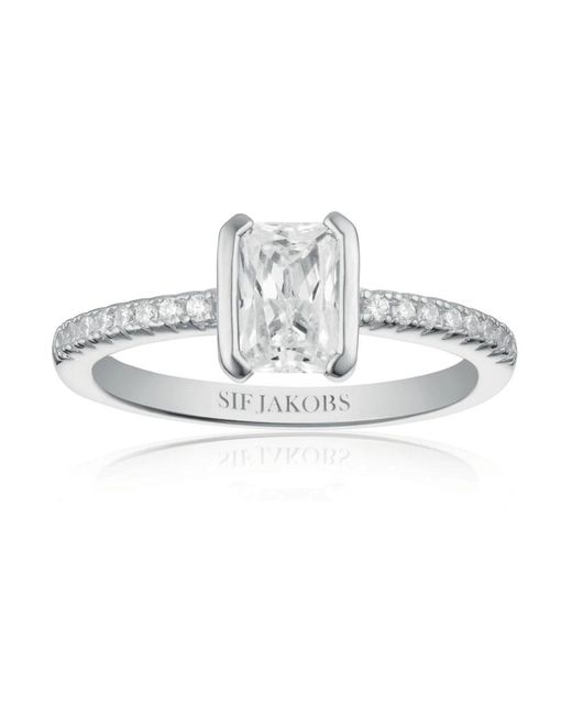 Rings di Sif Jakobs Jewellery in Metallic