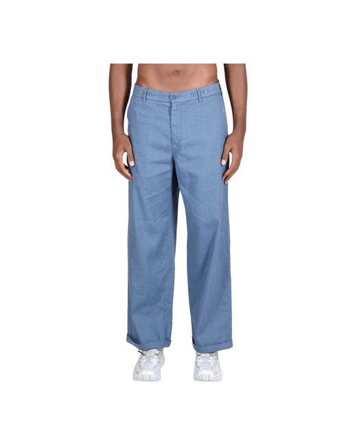 Trousers > wide trousers Barena pour homme en coloris Blue