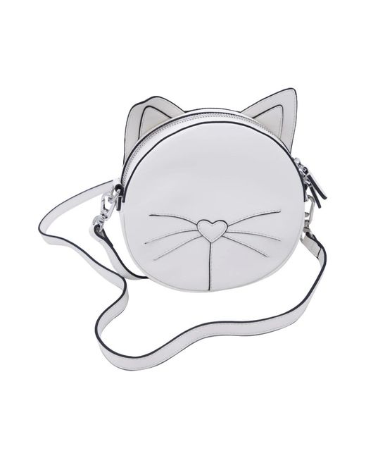Karl Lagerfeld Metallic Cross Body Bags