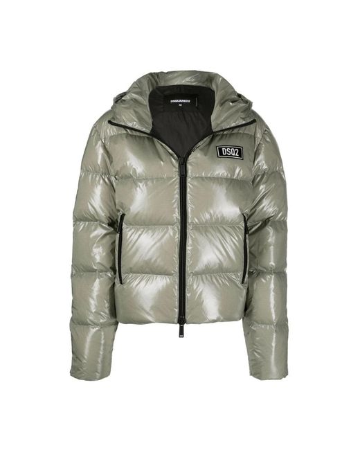 DSquared² Green Winter Jackets