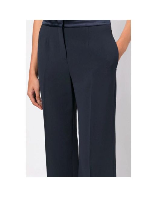 Ermanno Scervino Blue Wide Trousers