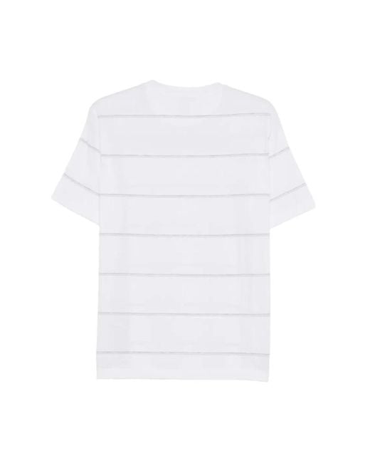 Eleventy White T-Shirts for men