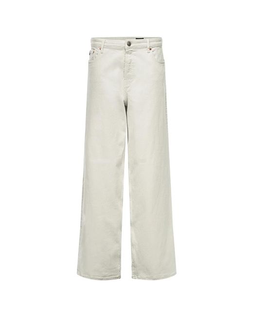 AG Jeans Natural Wide Jeans