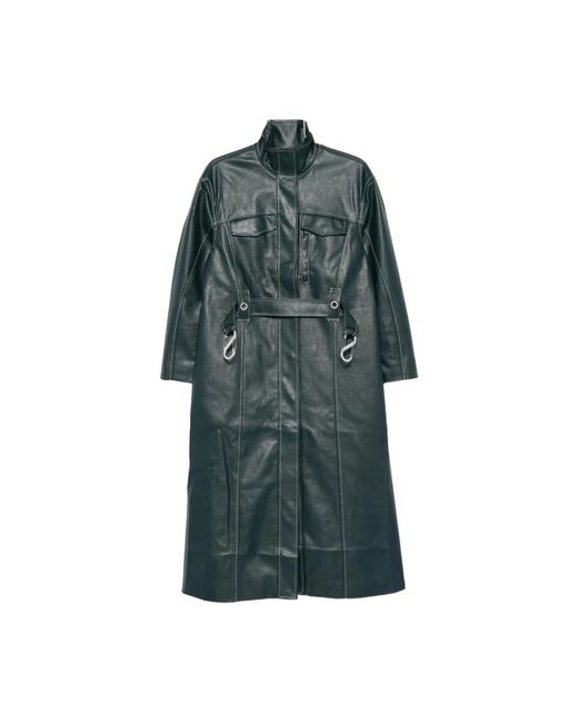 Stine Goya Green Belted Coats