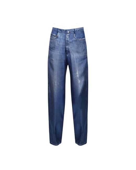Jucca Blue Loose-Fit Jeans