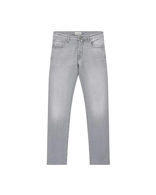 Jacob Cohen Gray Slim-Fit Jeans for men