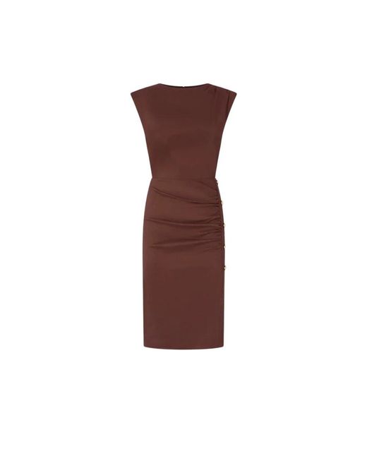 Pinko Brown Short Dresses