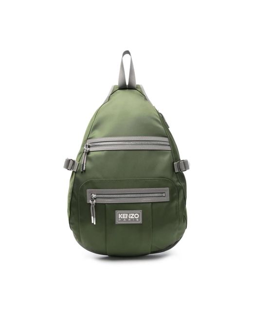 KENZO Cross Body Bags in het Green voor heren