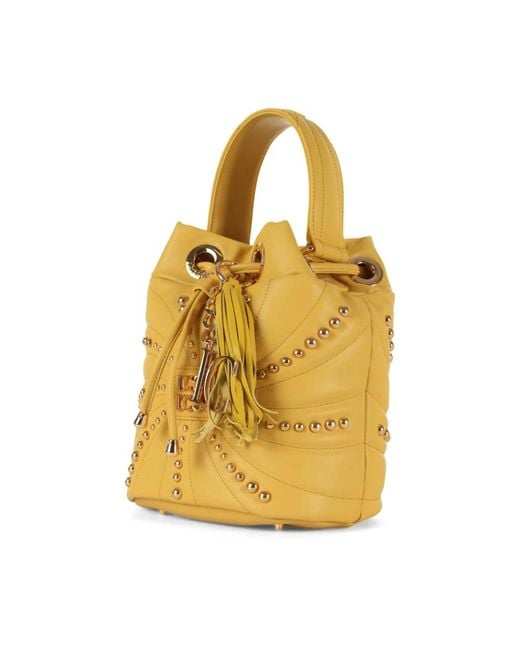La Carrie Yellow Bucket Bags
