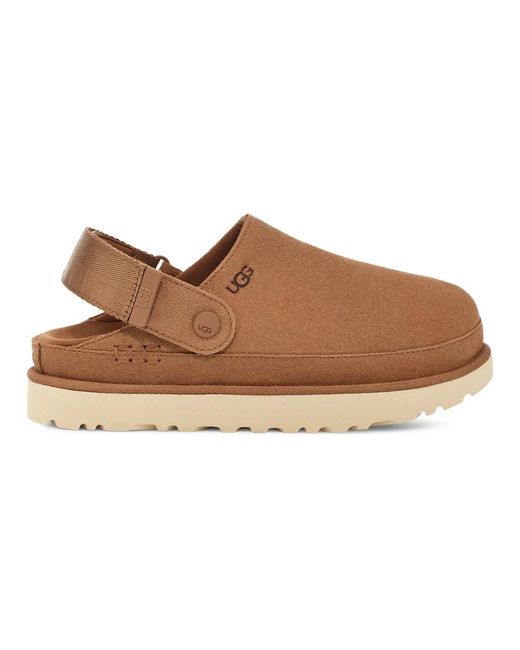 Ugg Brown Goldenstar clog schuhe