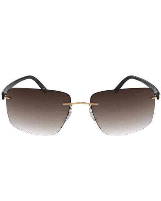 Sunglasses di Silhouette in Brown da Uomo