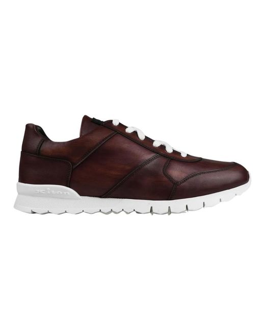 Sneakers di Kiton in Brown da Uomo