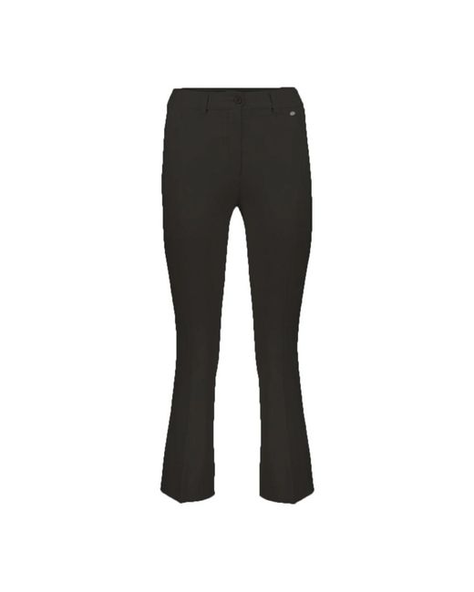 Herno Flared Broek in het Black