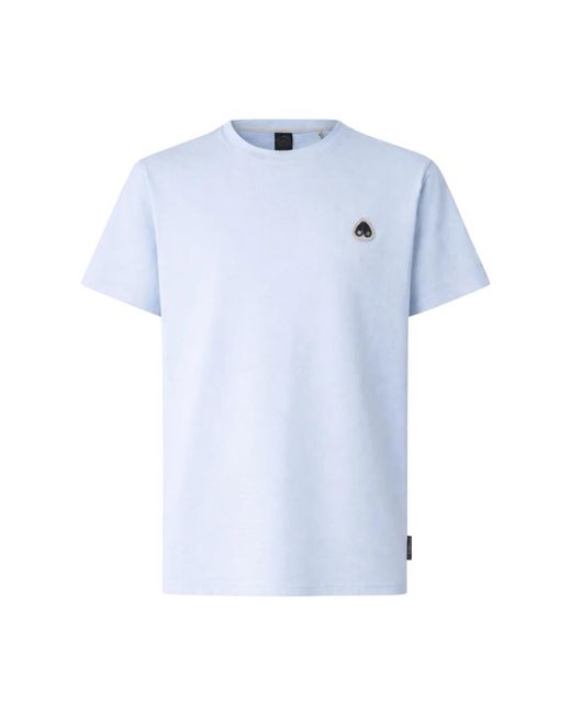 T-Shirts Moose Knuckles de hombre de color Blue