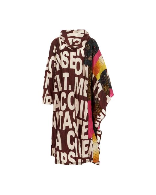 Dries Van Noten Jassen ,Veelkleurig ,Stijlvolle Trench En Parka Jas in het Multicolor voor heren