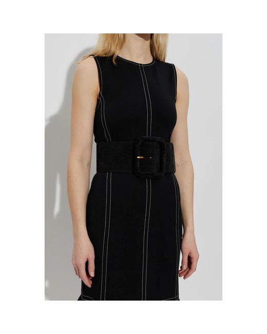 AMI Leren Riem in het Black