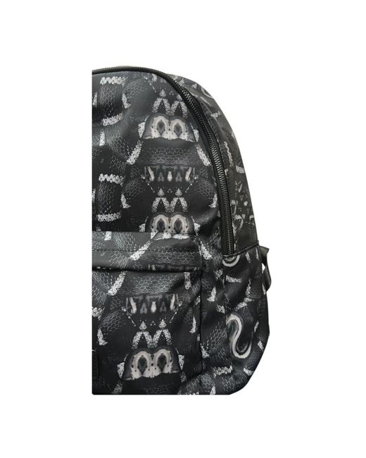 Marcelo Burlon Gray Backpacks
