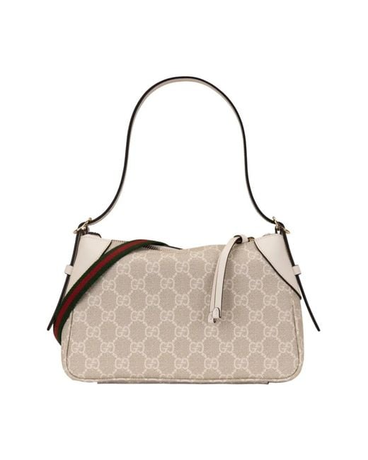 Gucci White Cross Body Bags