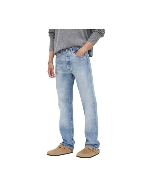 Levi's Rechte Jeans in het Blue voor heren