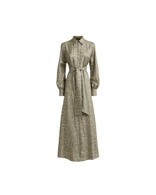 Maxi Dresses Kiton en coloris Green