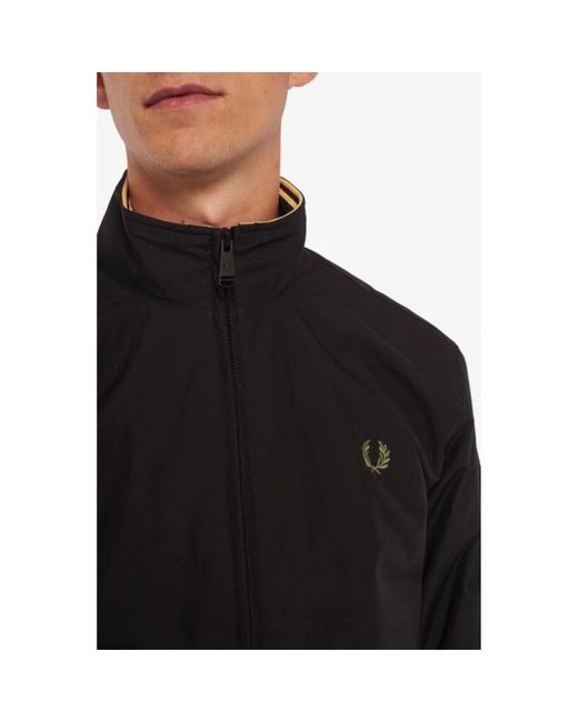 Light Jackets Fred Perry de hombre de color Black