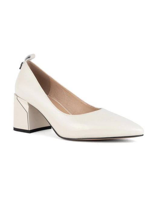 Santino Milano White Pumps