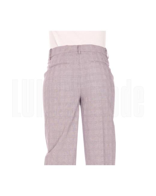 Trousers > cropped trousers Dondup en coloris Purple