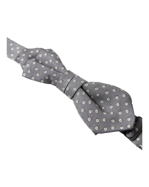 Bowties di Dolce & Gabbana in Gray da Uomo