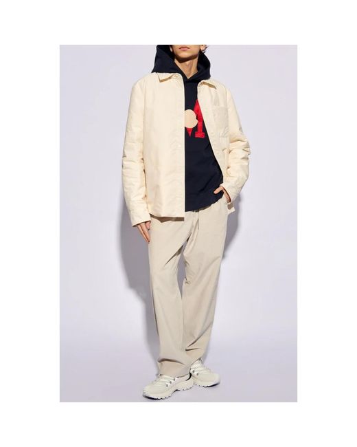 Light Jackets Moncler de hombre de color Natural