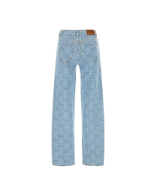 KENZO Blue Straight Fit Jeans