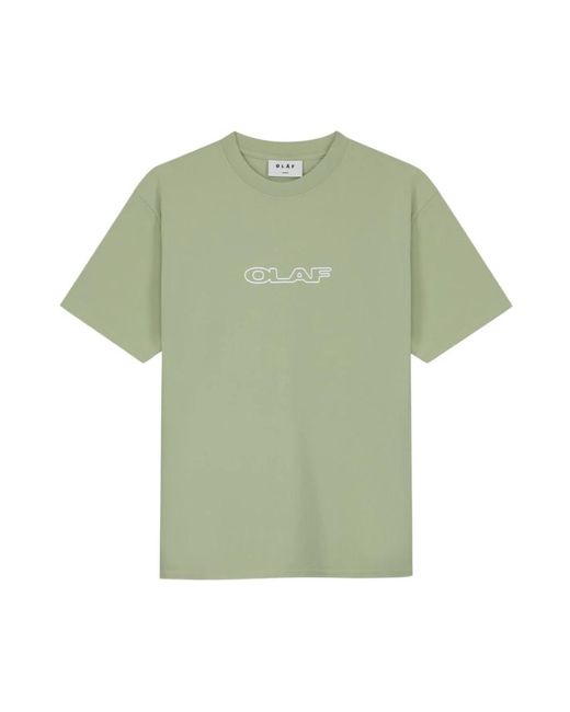 OLAF HUSSEIN T Shirts in Green for Men Lyst