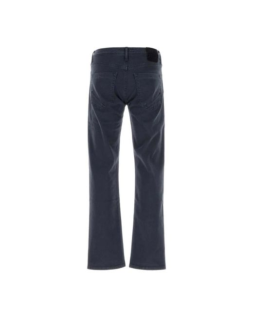 Incotex Jeans ,Blauw ,Denim Stretch Denim Jeans in het Blue voor heren