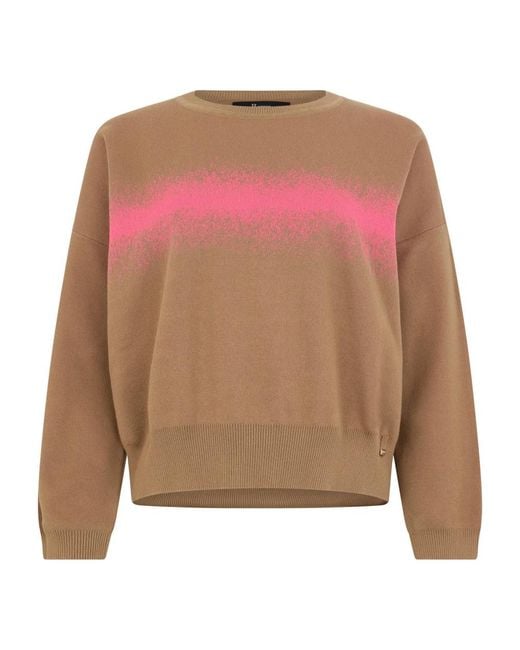Herno Pink Round-Neck Knitwear