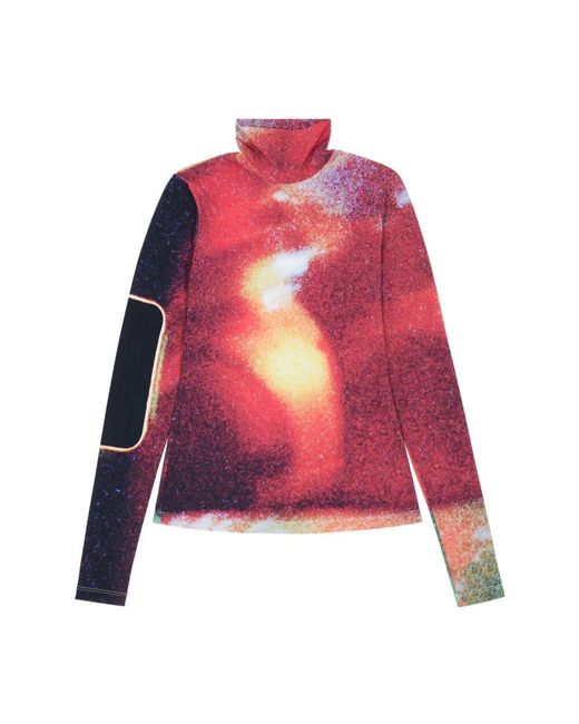 Cols roulés MM6 by Maison Martin Margiela en coloris Red