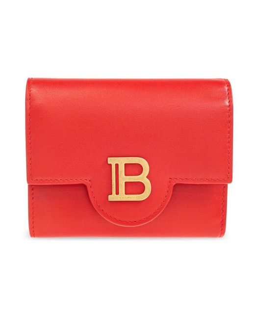 Balmain Red Wallet b-buzz