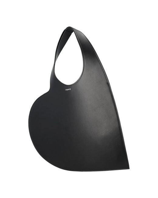Coperni Black Heart Tote Bag