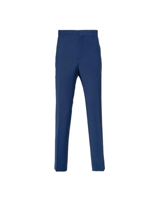 Calvin Klein Blue Slim-Fit Trousers for men