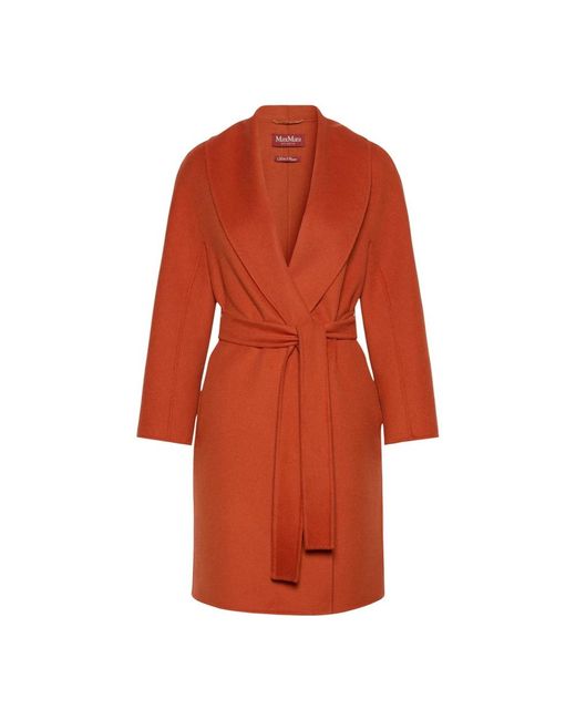 Max Mara Cles Omslagjas in het Red