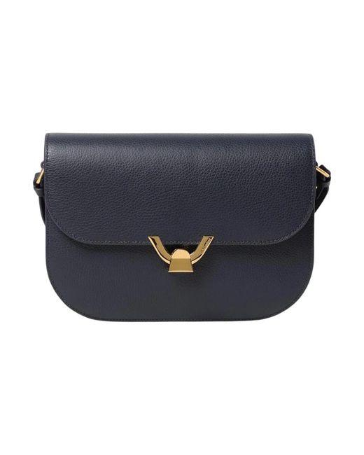 Coccinelle Blue Blaue Crossbody-Tasche, Elegant & Praktisch